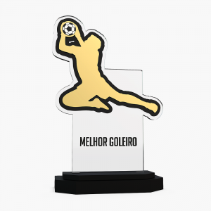 Trofu Cristal Melhor Goleiro