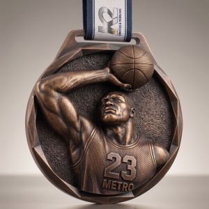 Medalha Basquete 010