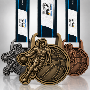 Medalha Basquete 090