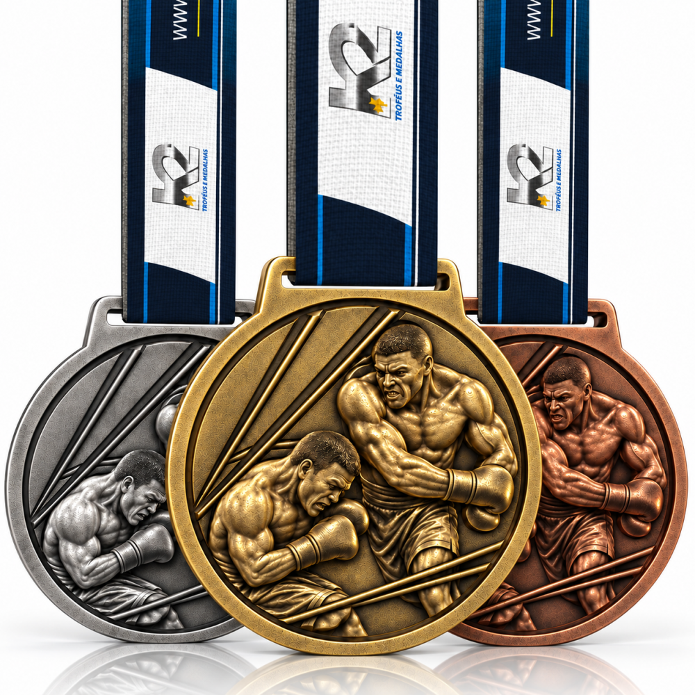 Medalha de Boxe 050