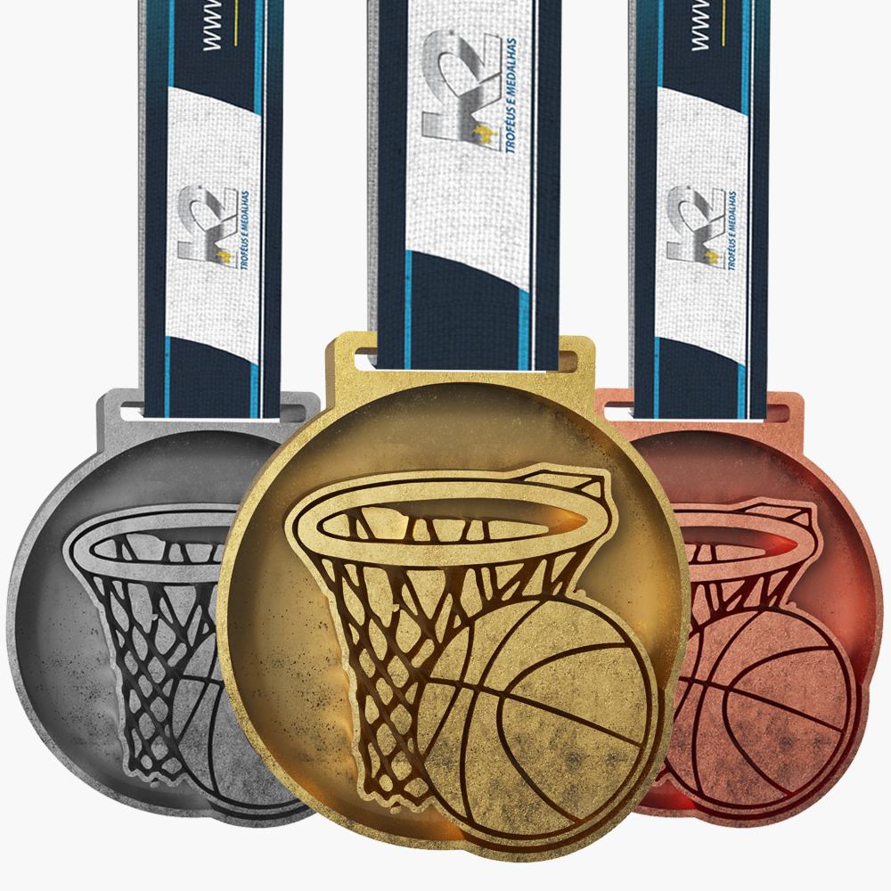 Medalha Basquete 050