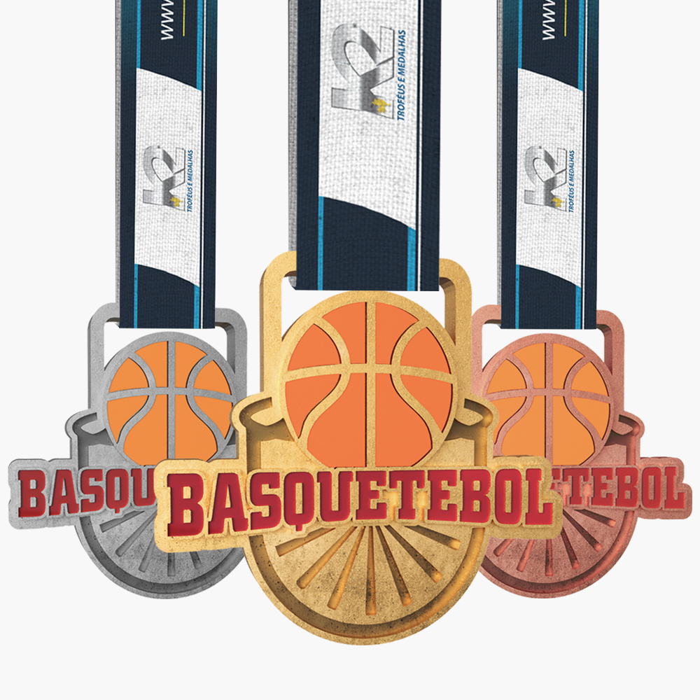 Medalha Basquete 060