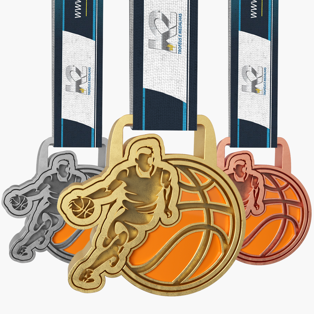 Medalha Basquete 090